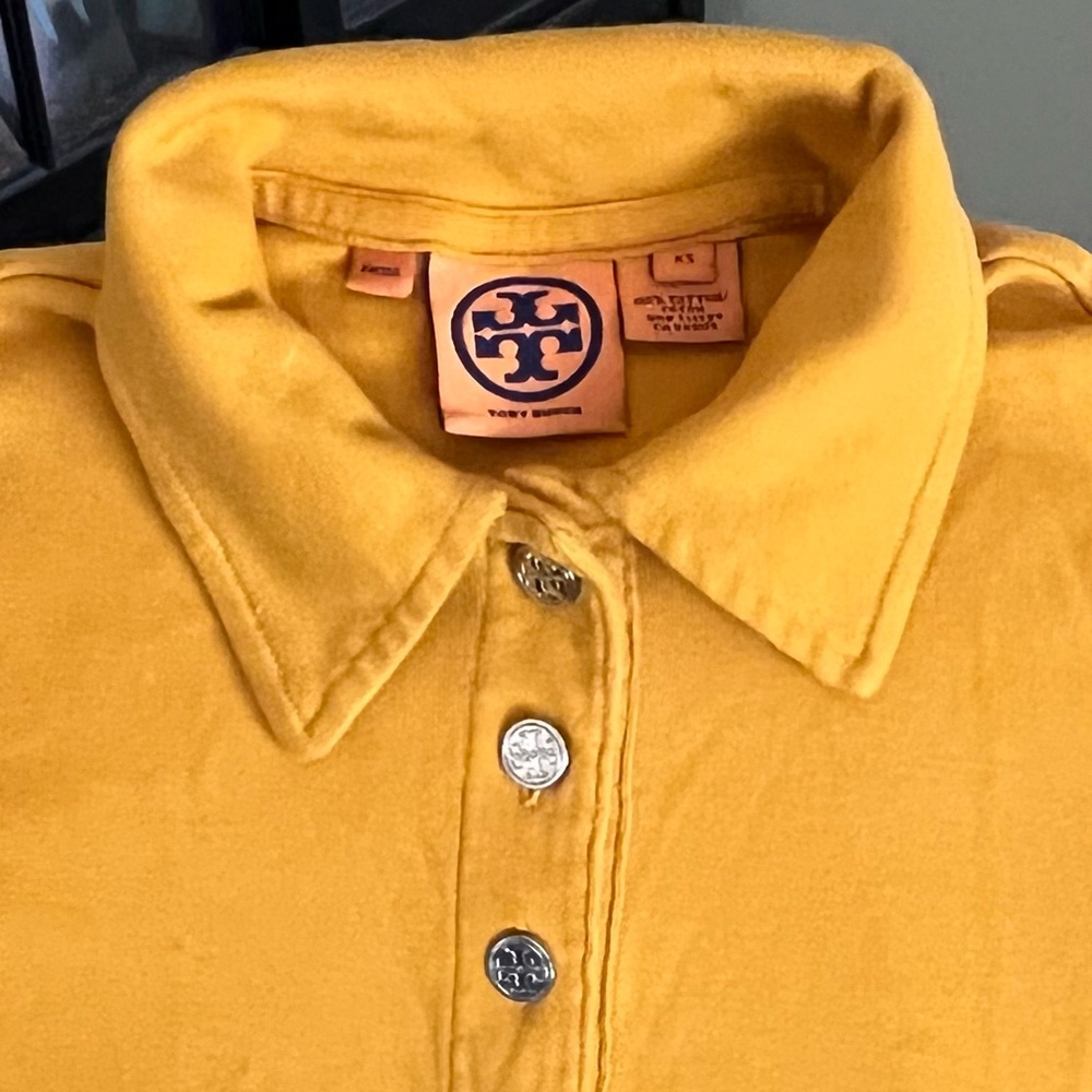Tory Burch short buttoned tee